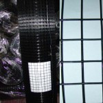 VD02-03 Volierendraht schwarz ummantelt mit PVC, 25 x 1 m (optimale Durchsicht) 19,0 x 19,0 x 1,2 mm